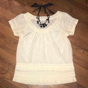 Boho silk American Eagle top